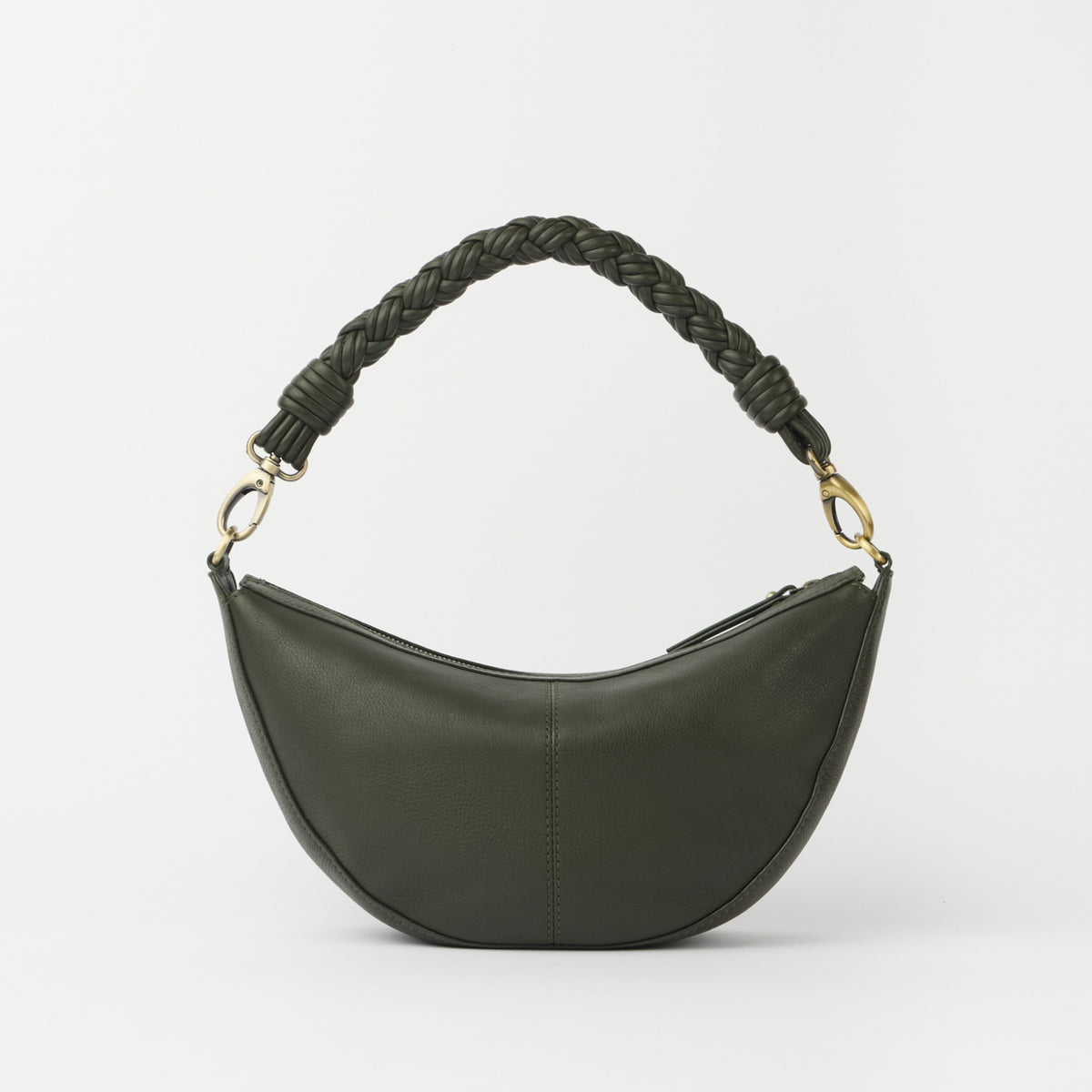 Leo Tasche - Leder Moss mit 2 Straps