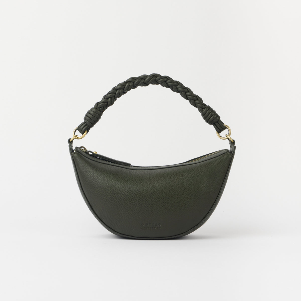 Leo Mini Tasche - Leder Moss mit 2 Straps