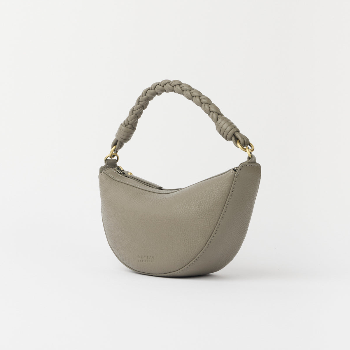 Leo Mini Tasche - Leder Clay mit 2 Straps