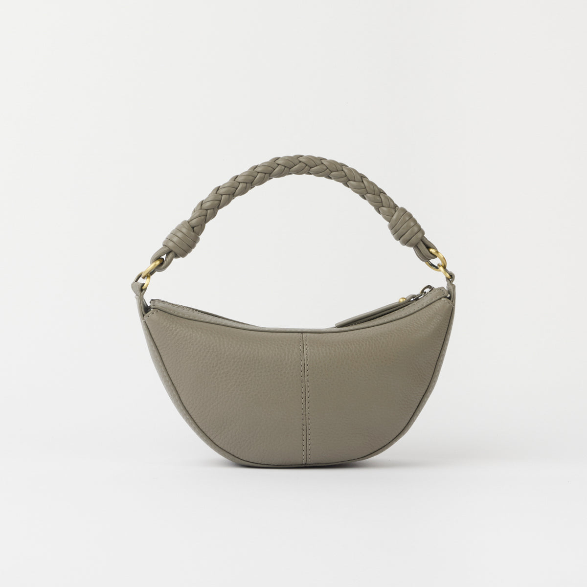 Leo Mini Tasche - Leder Clay mit 2 Straps