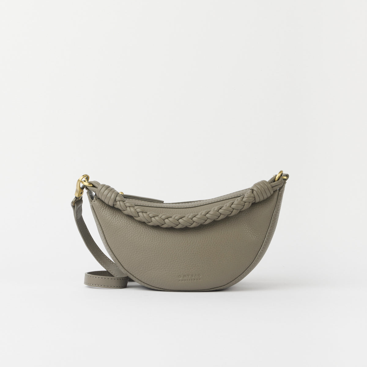 Leo Mini Tasche - Leder Clay mit 2 Straps