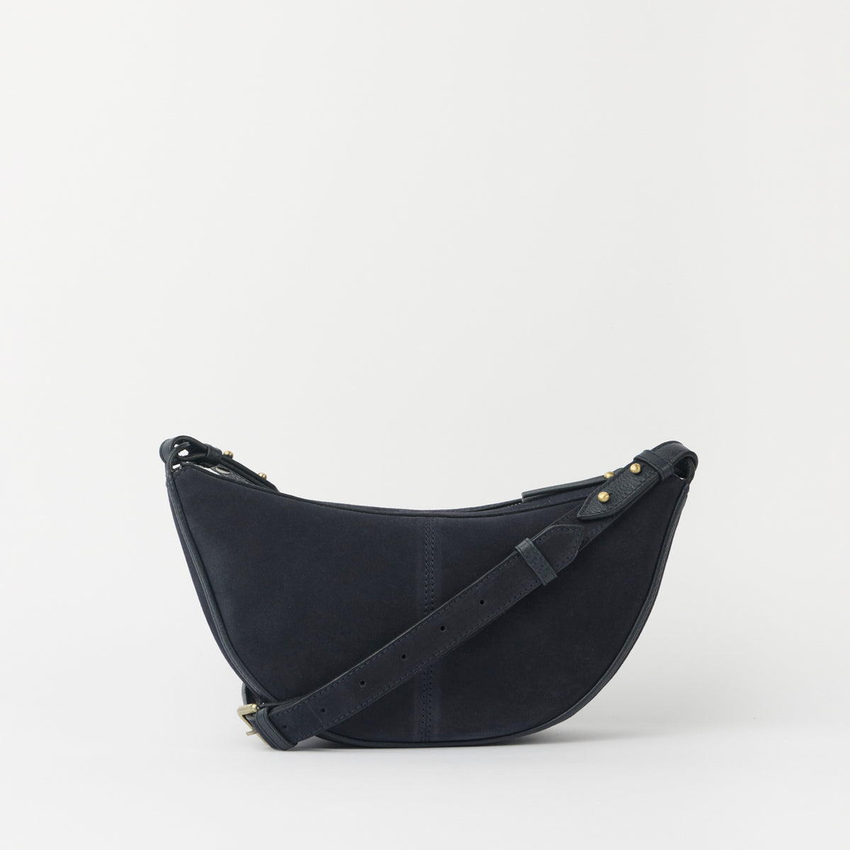 Leo Tasche - Suède Leder Universe Blue Crossbody Strap