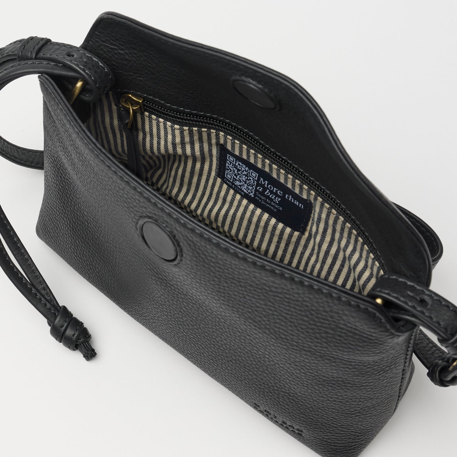 Sienna mini Handtasche - Leder Schwarz