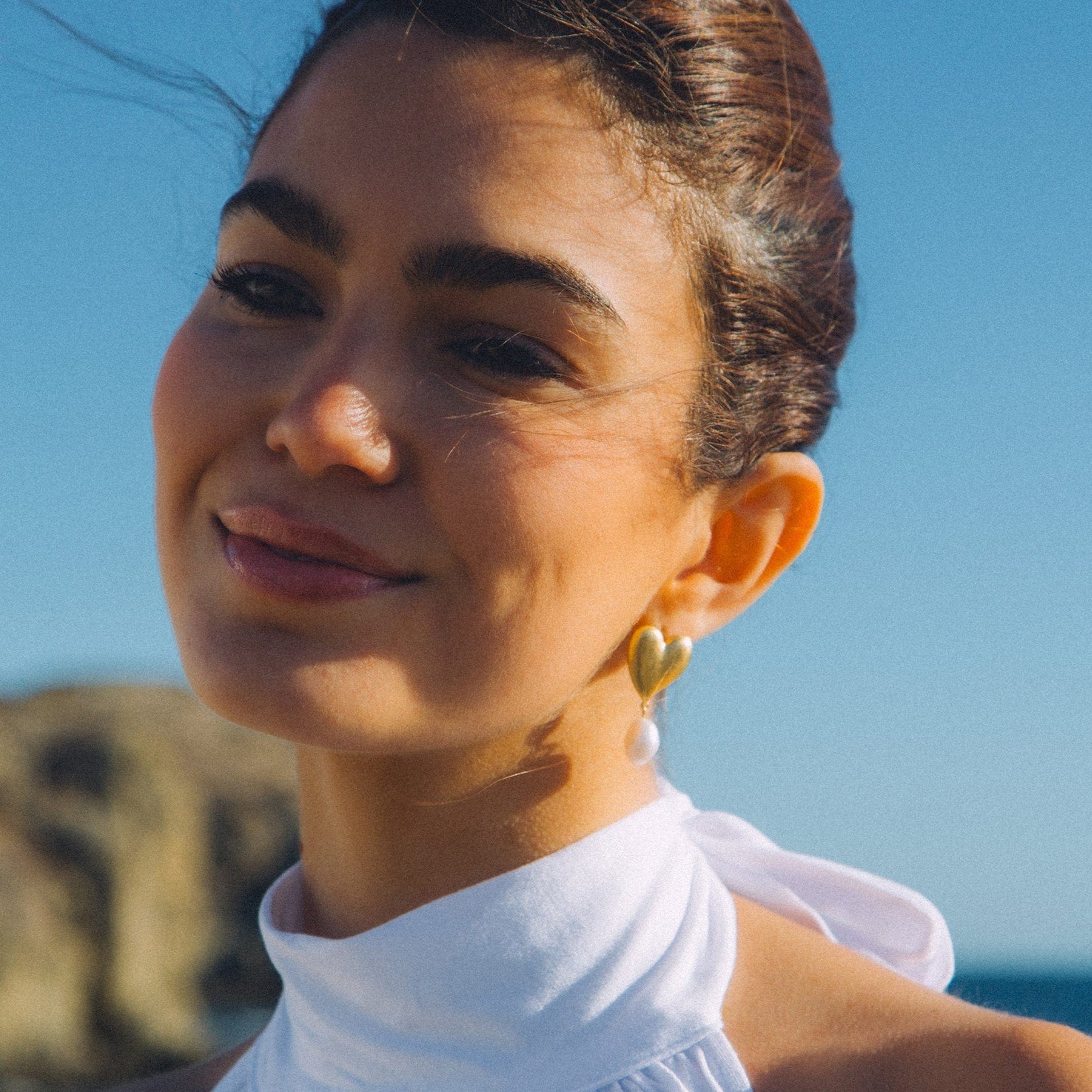 Ohrringe Angel - gold