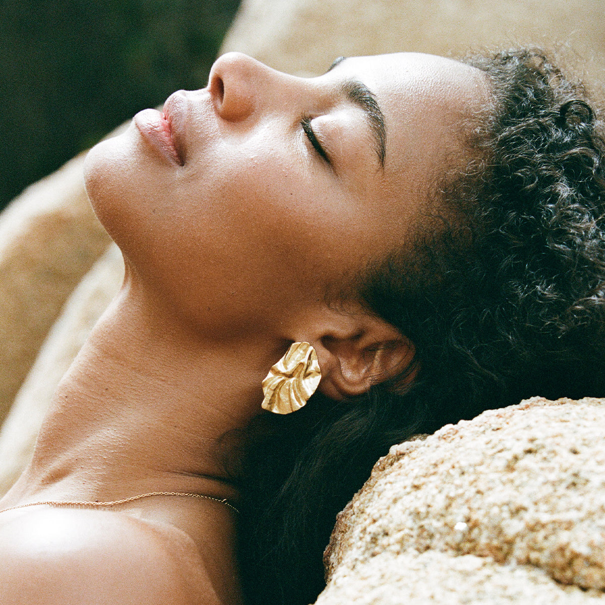 Ohrringe Batla - gold