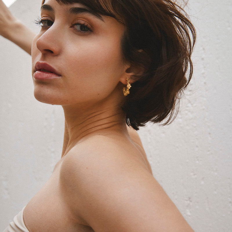 Ohrringe Kepos - gold