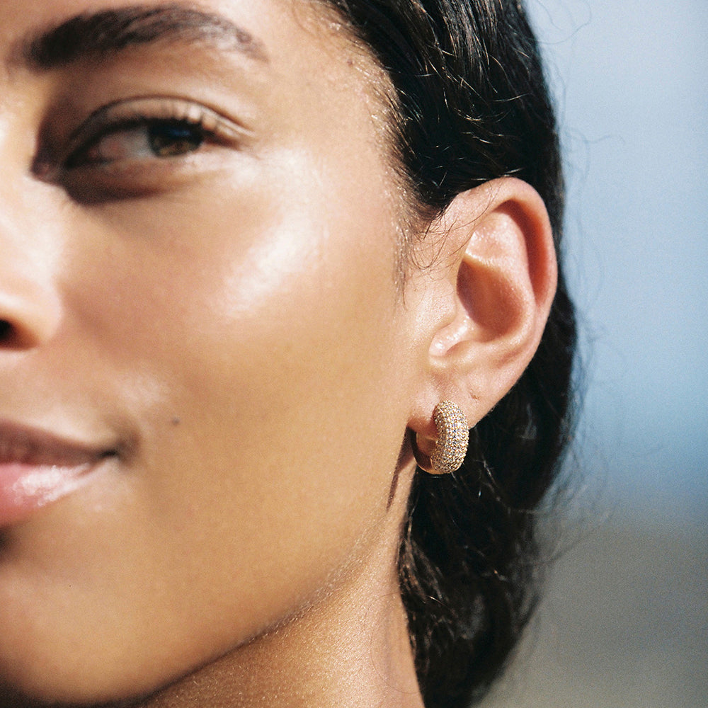 Ohrringe Gemma - gold