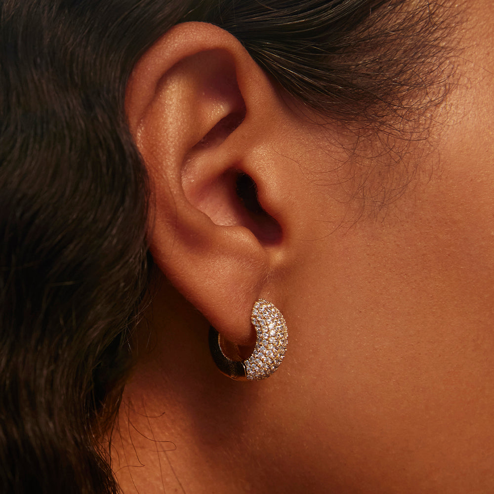 Ohrringe Gemma - gold