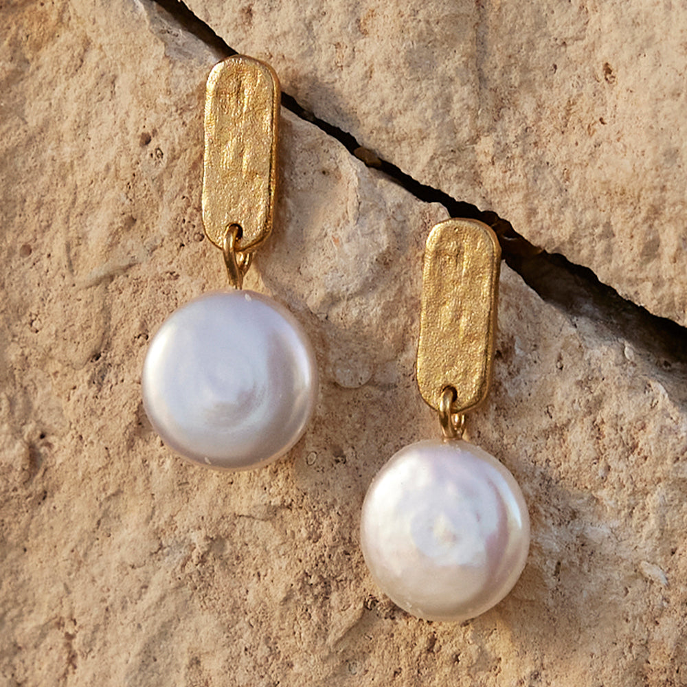 Ohrringe Perla - gold