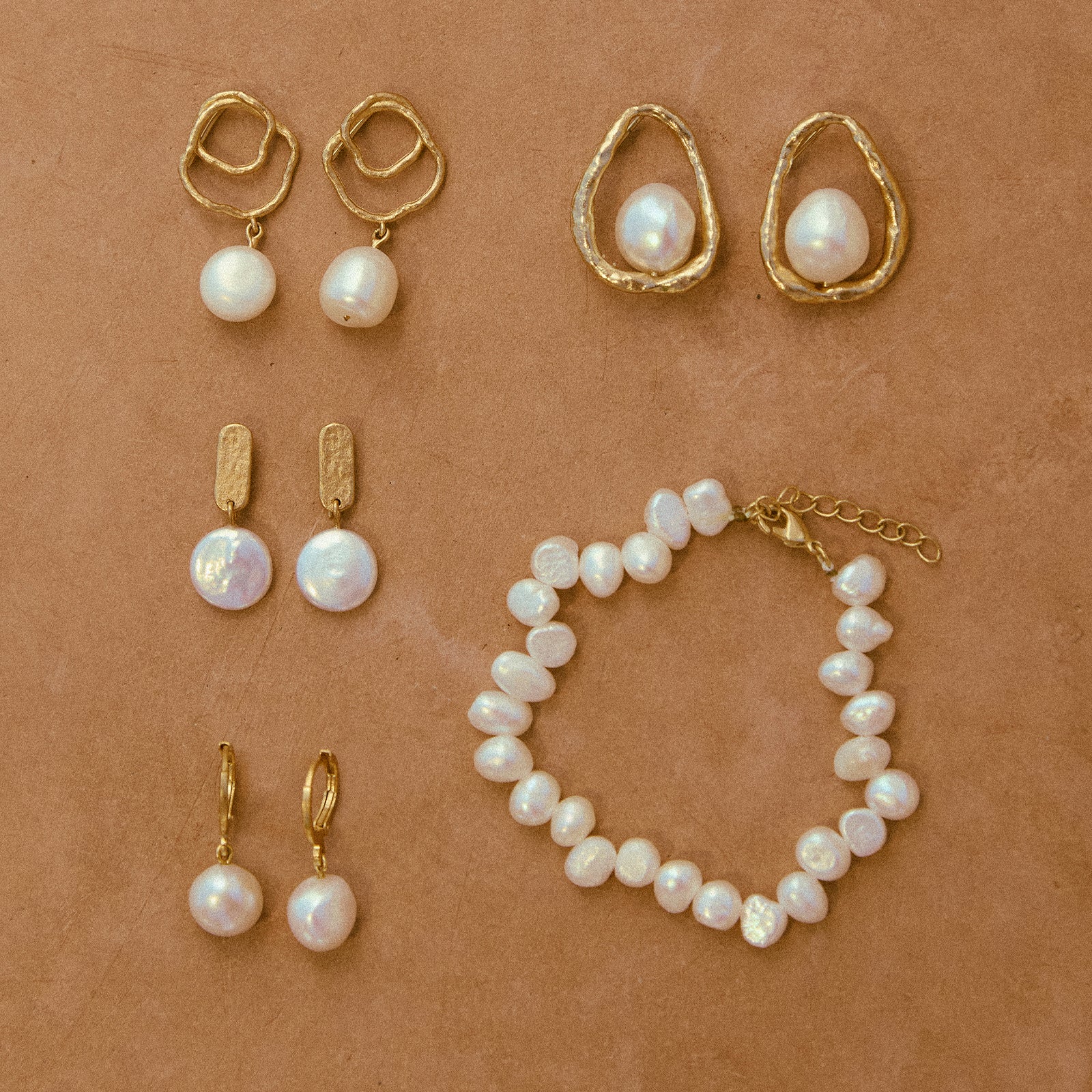 Ohrringe Perla - gold