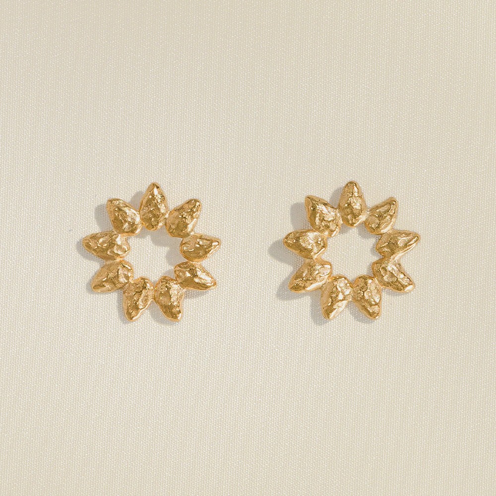 Ohrringe Helia - gold