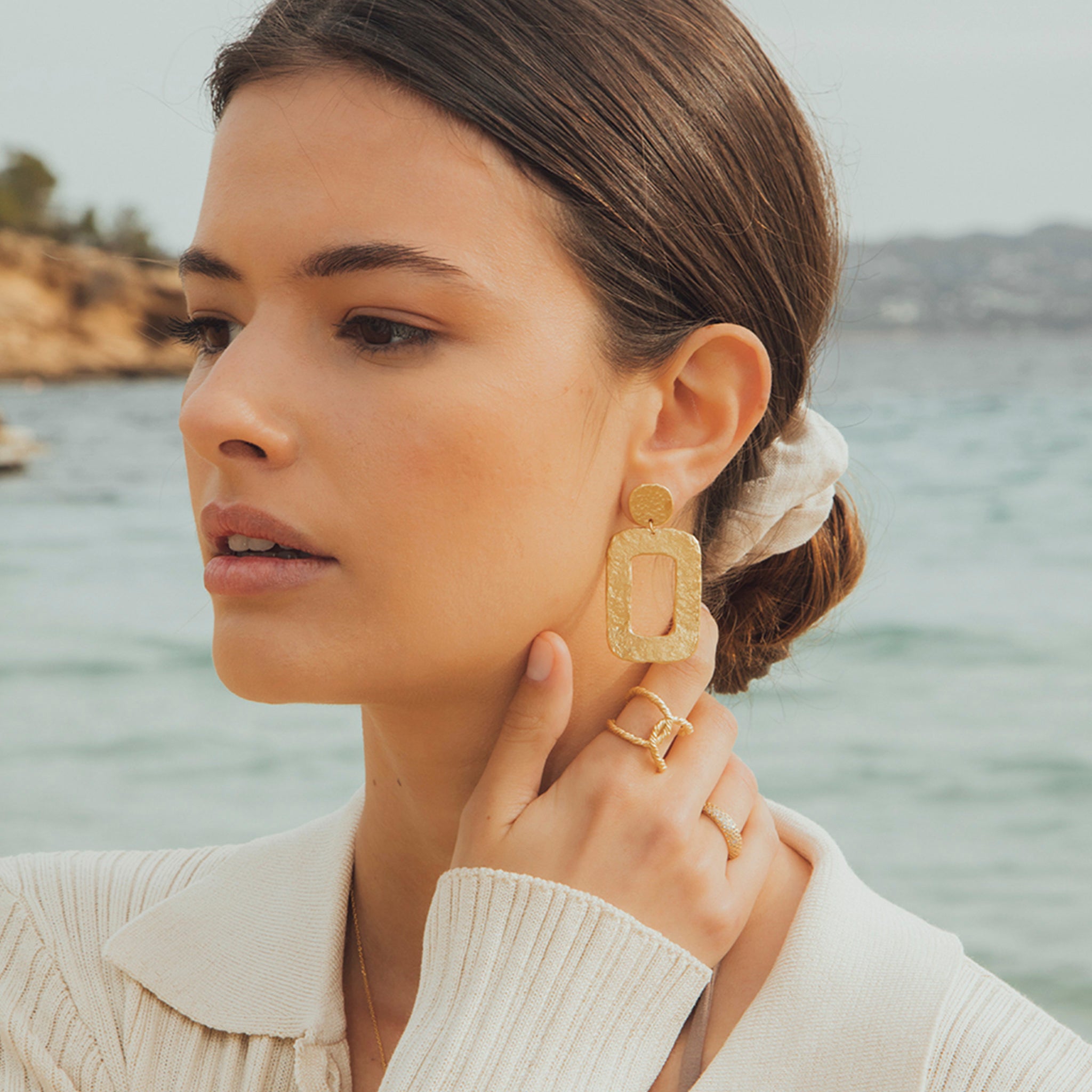 Ohrringe Vela - gold