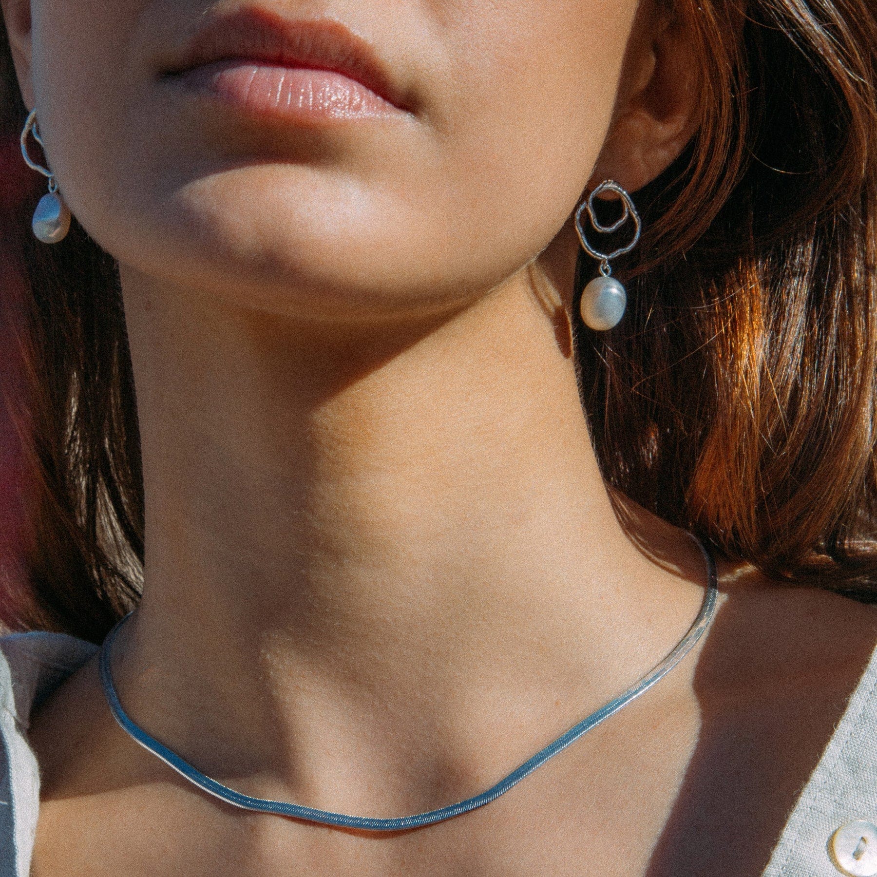 Chocker Orphée - silber