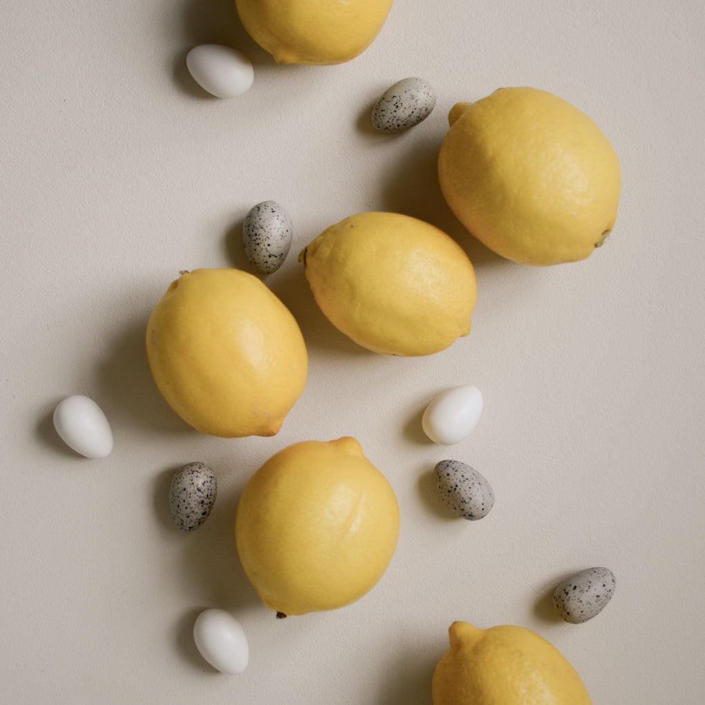 Osterdekoration Mini Dekoeier 2er Set - weiß