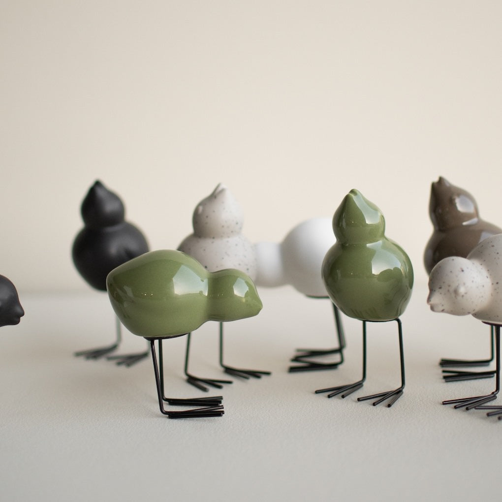 Swedish Birds Dekofiguren 2er Set