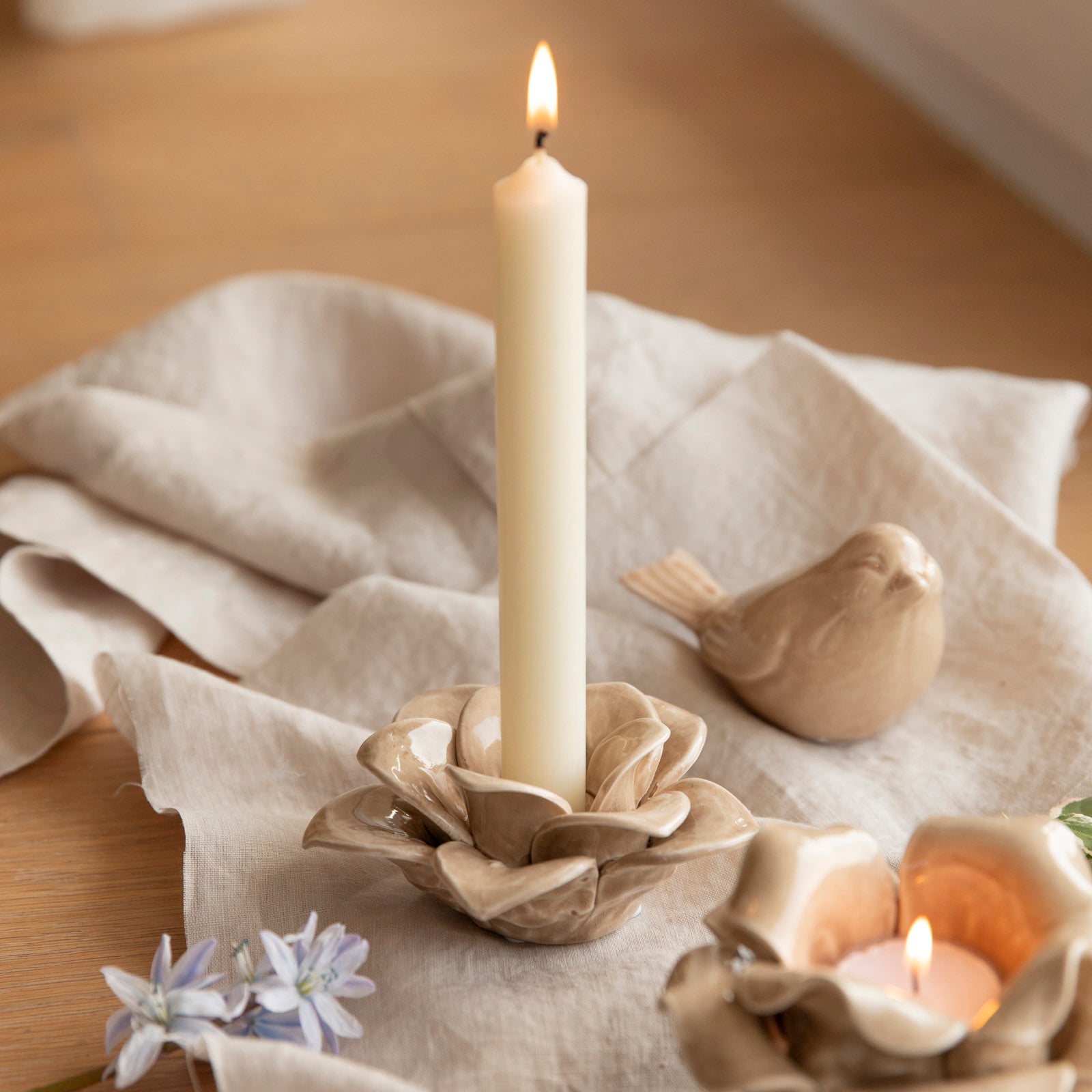 Kerzenhalter Lilly - sand