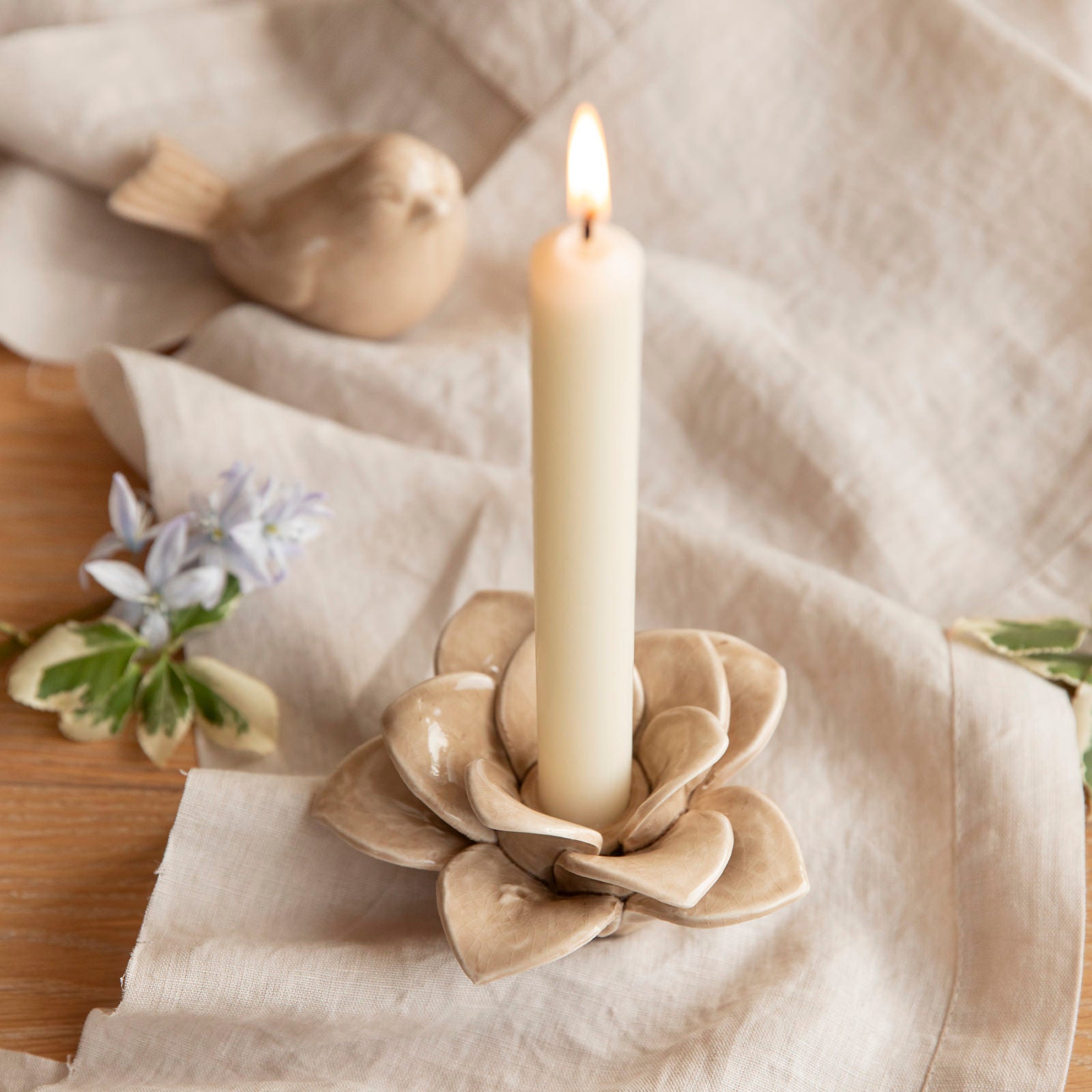 Kerzenhalter Lilly - sand
