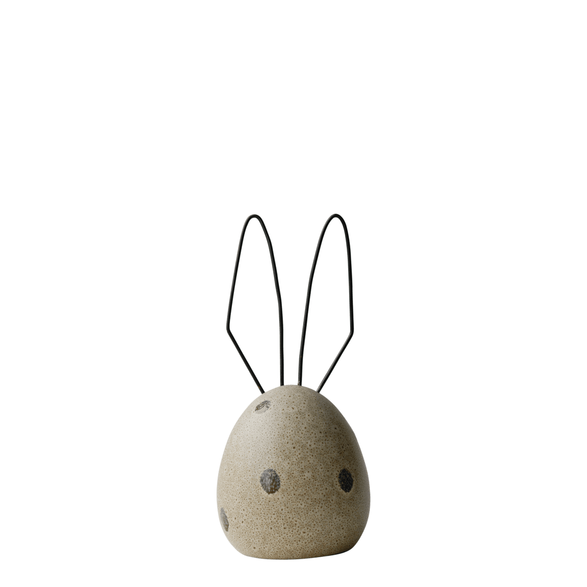 Hare Osterdekoration Hase - beige dot