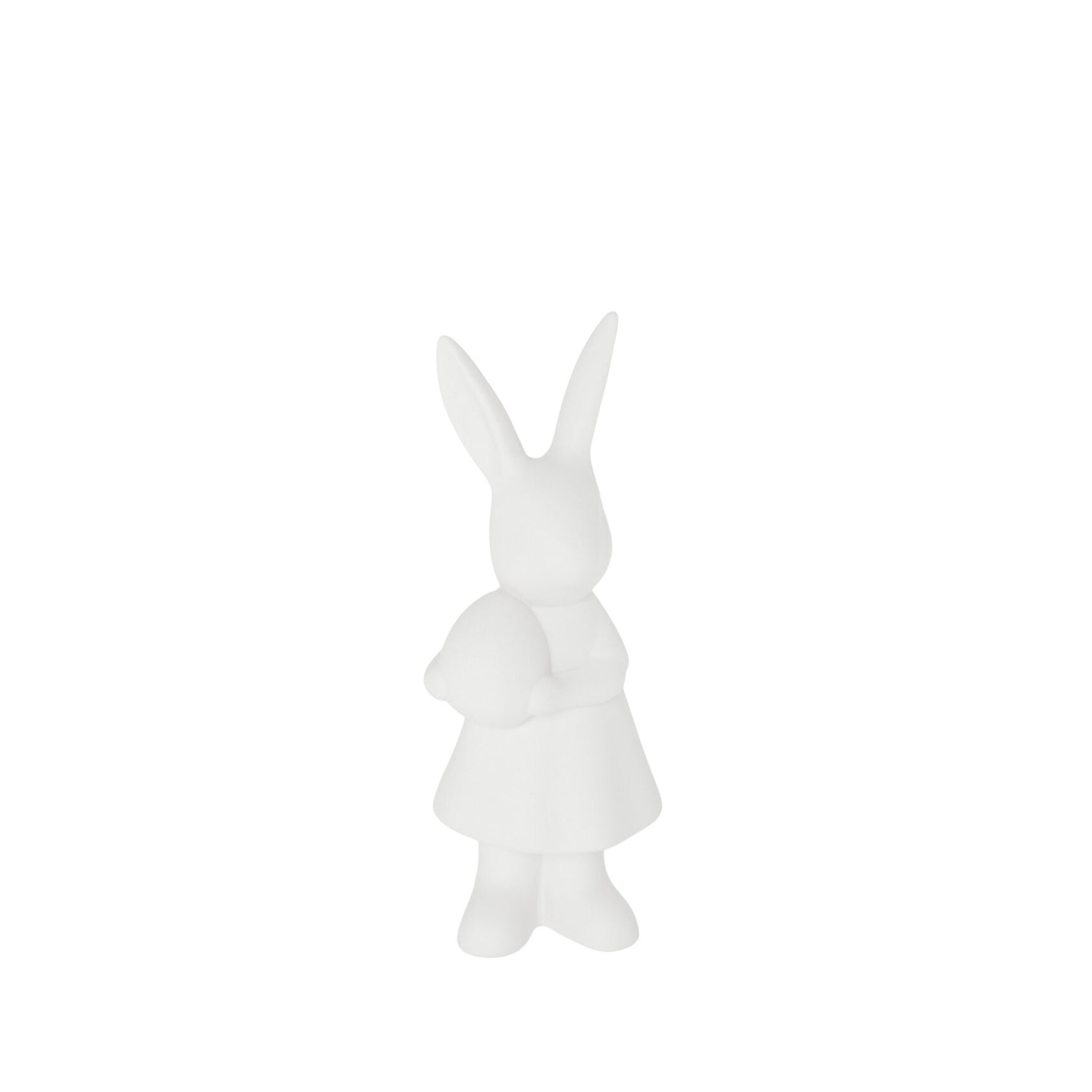 Osterdekoration Hase Alice - weiß