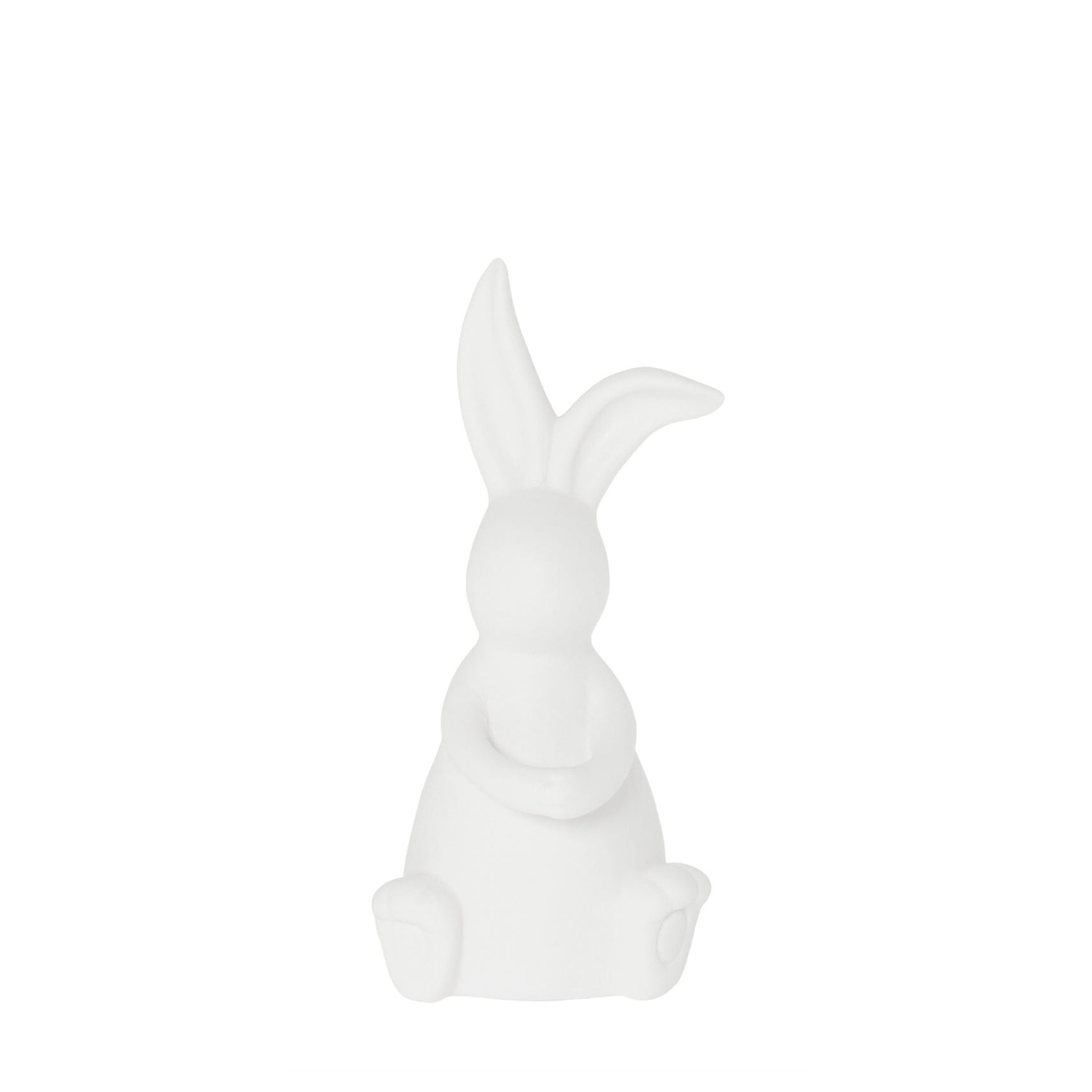 Osterdekoration Hase Elias - weiß