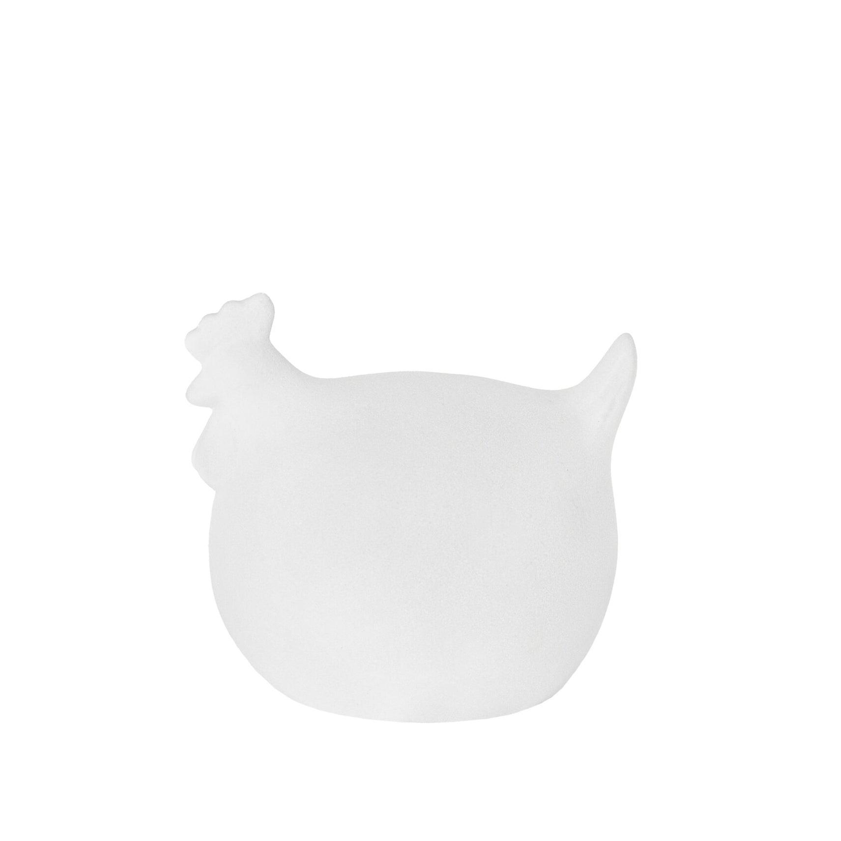 Osterdekoration Henne Ruth - weiß