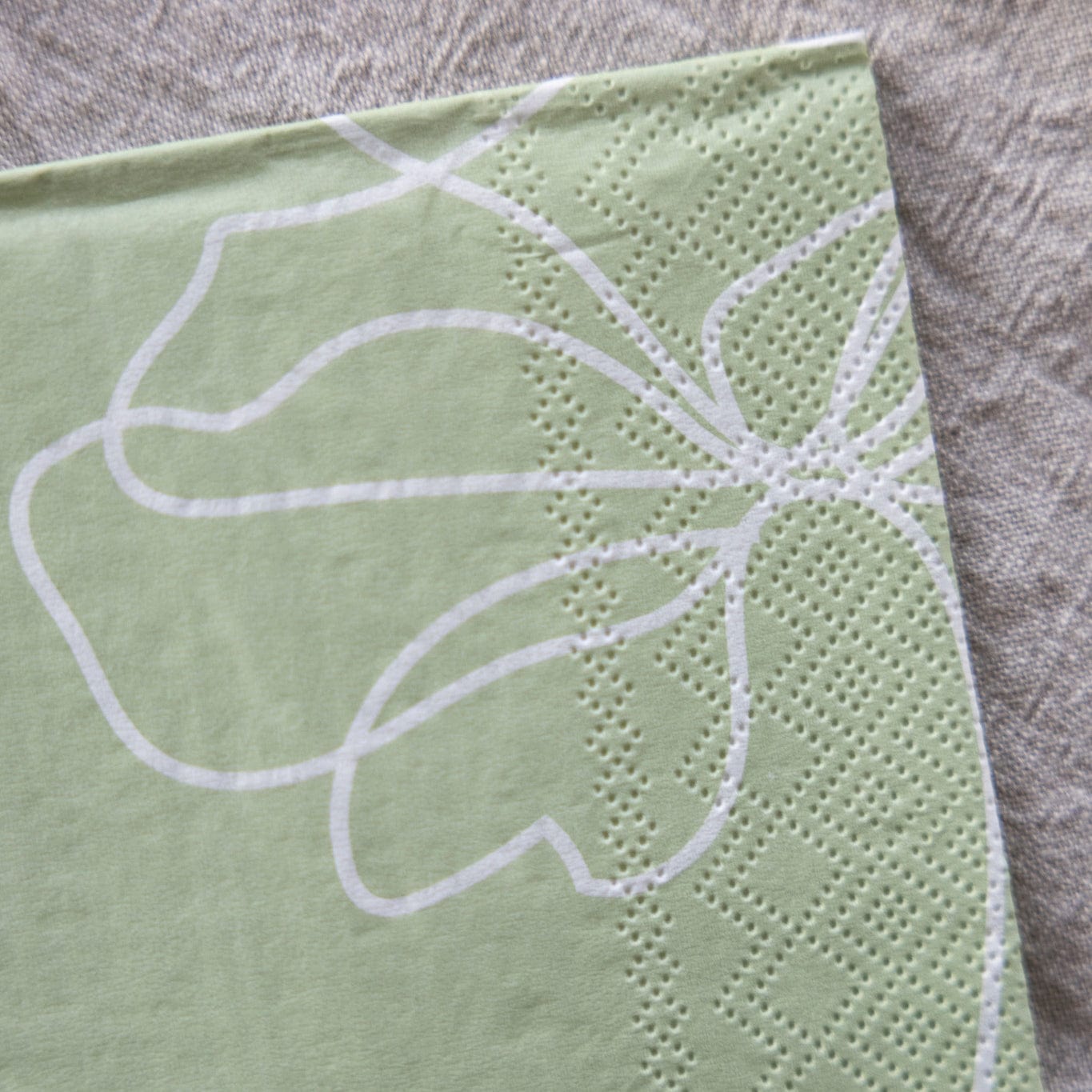 Servietten Blomma - grün