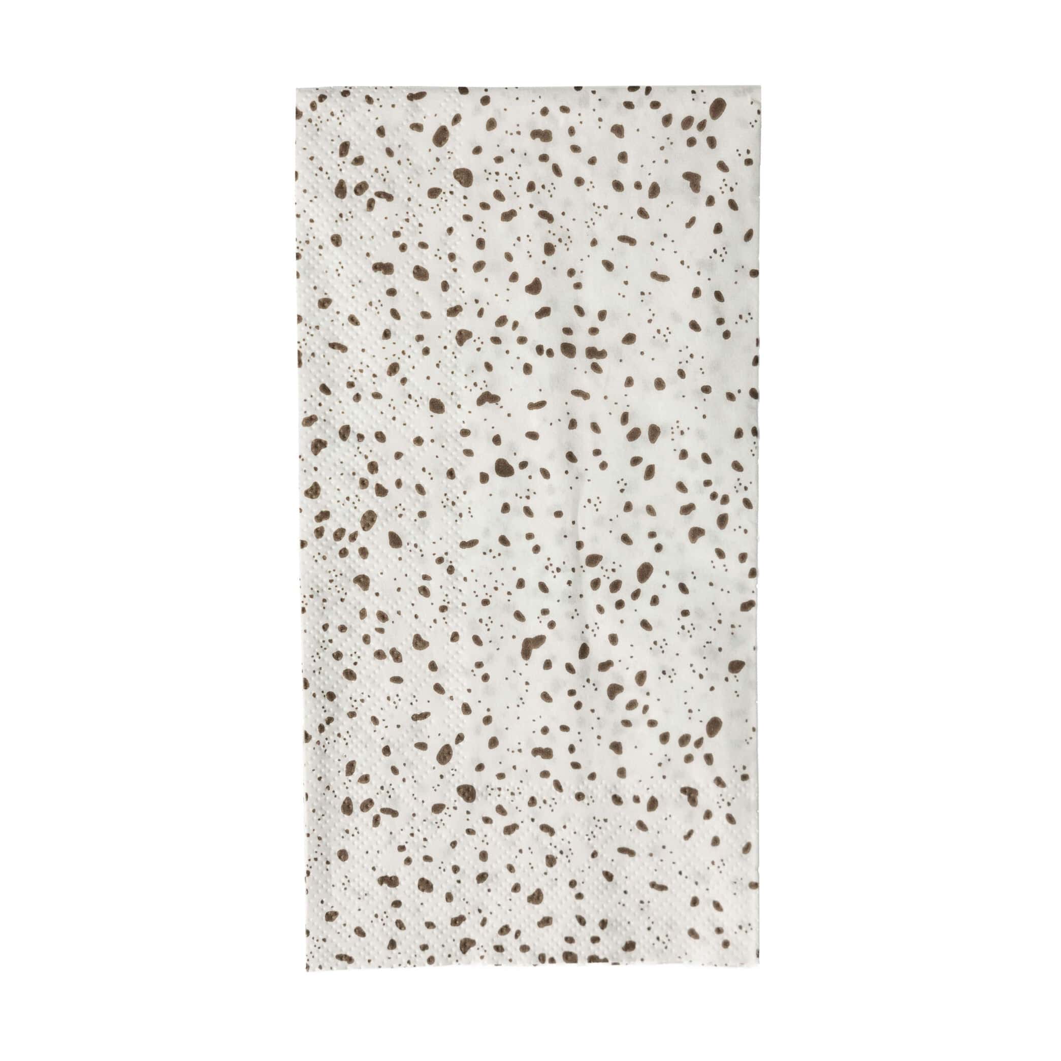 Servietten Spräcklig - weiß