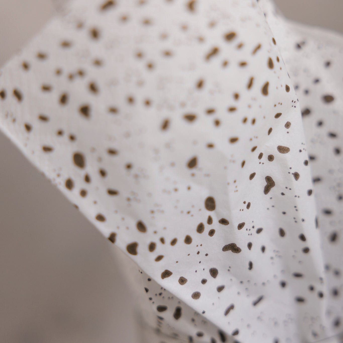 Servietten Spräcklig - weiß