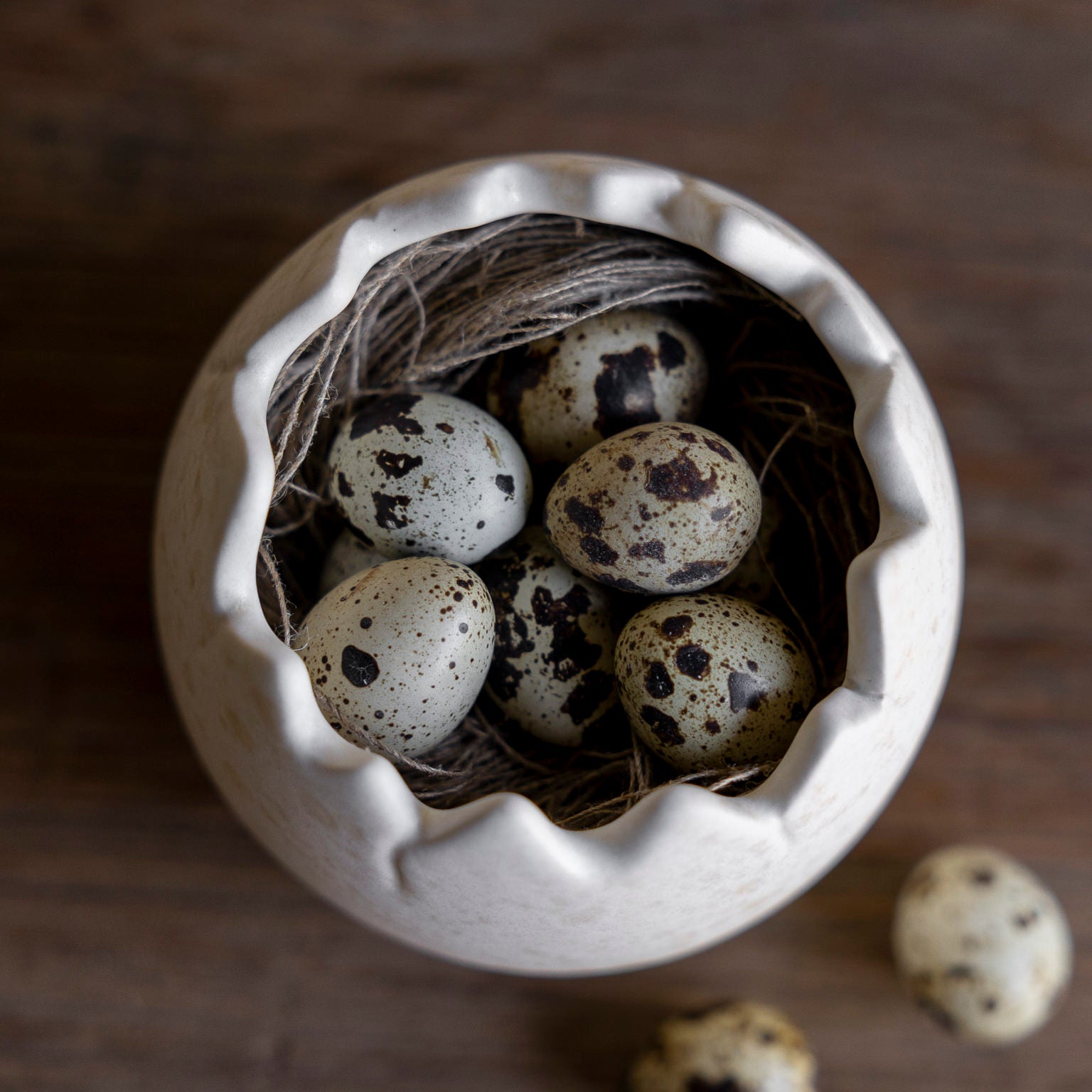 Osterdekoration Lyckeby - off-white