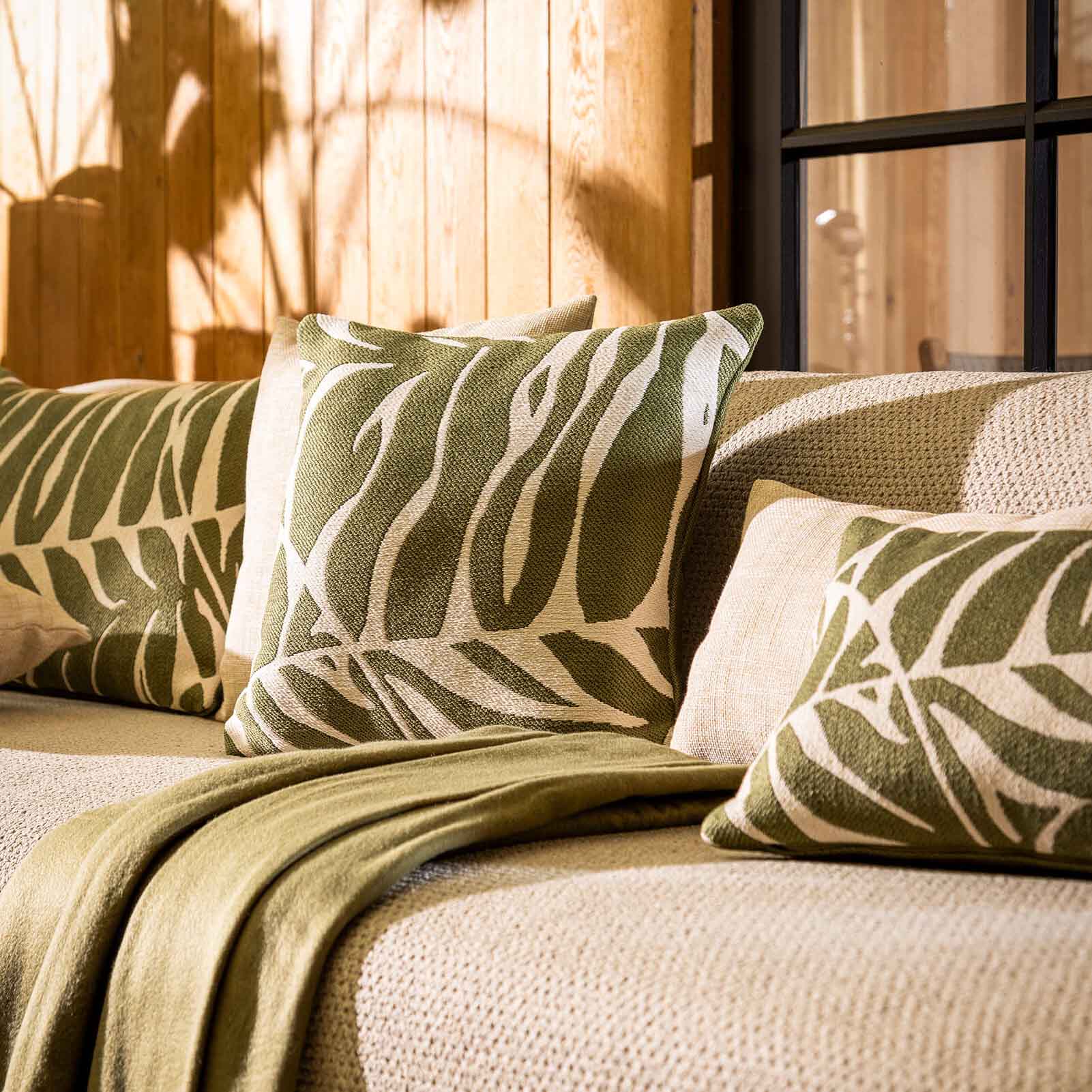 Outdoor Kissen Eden - grün