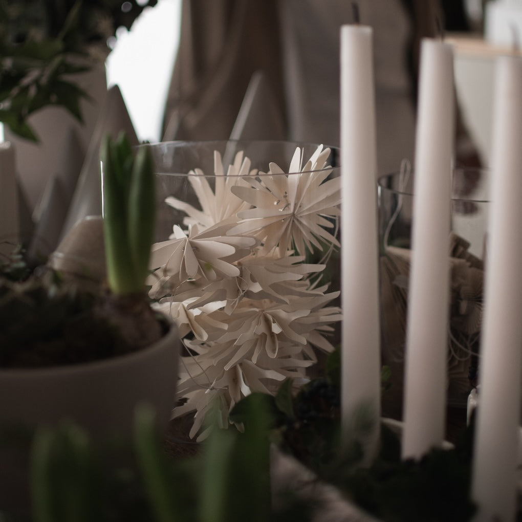 Papierstern Paperflake - weiß