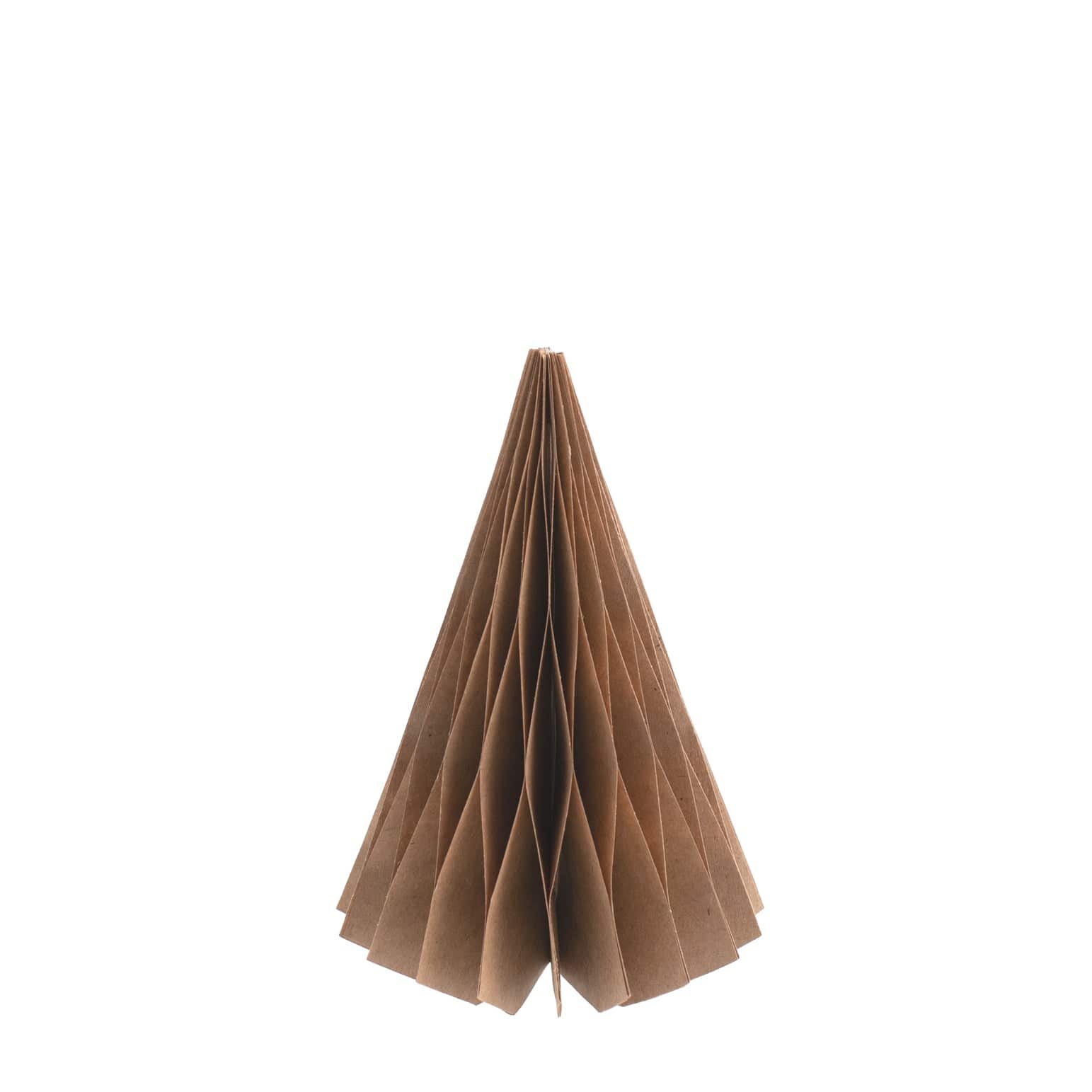 Weihnachtsbaum aus Papier Skogslyckan braun