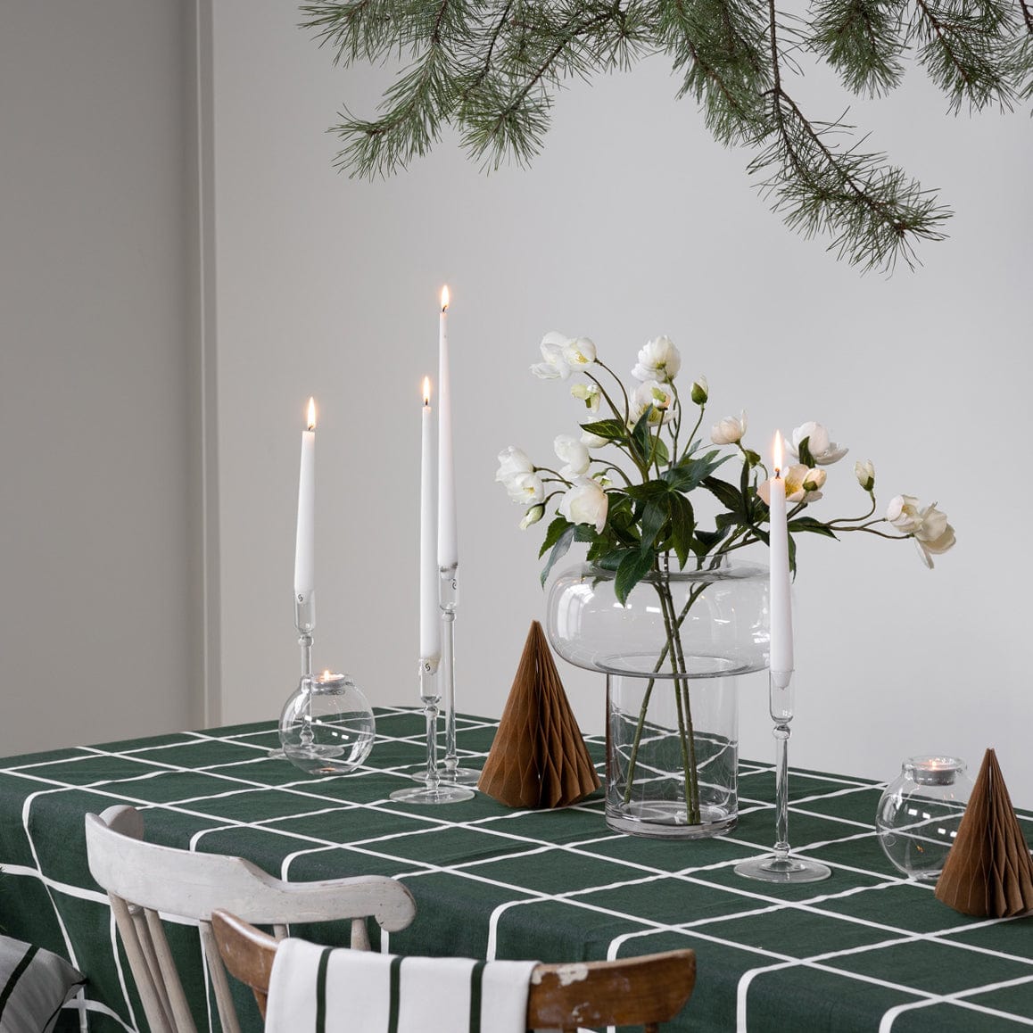 Weihnachtsbaum aus Papier Skogslyckan braun