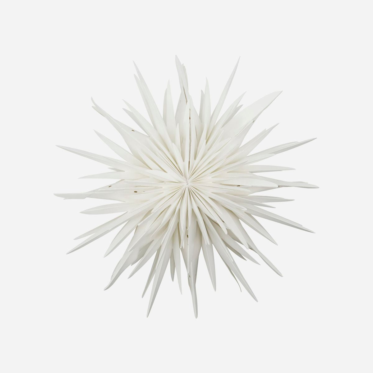 Papierstern Dust Nr 1 - cremeweiß