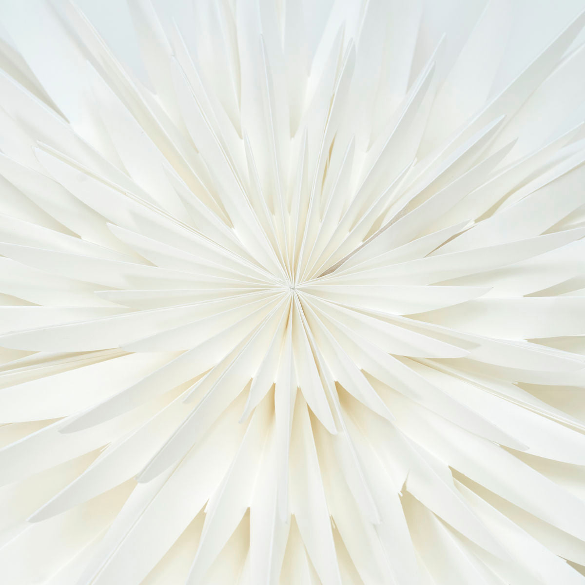 Papierstern Dust Nr 1 - cremeweiß