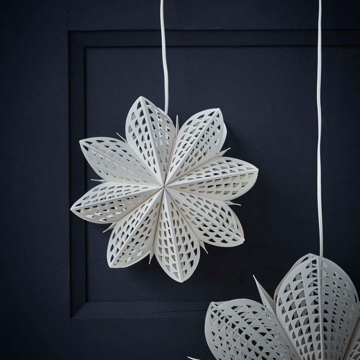 Papierstern Gint - weiß