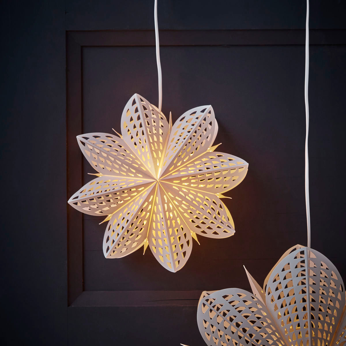 Papierstern Gint - weiß