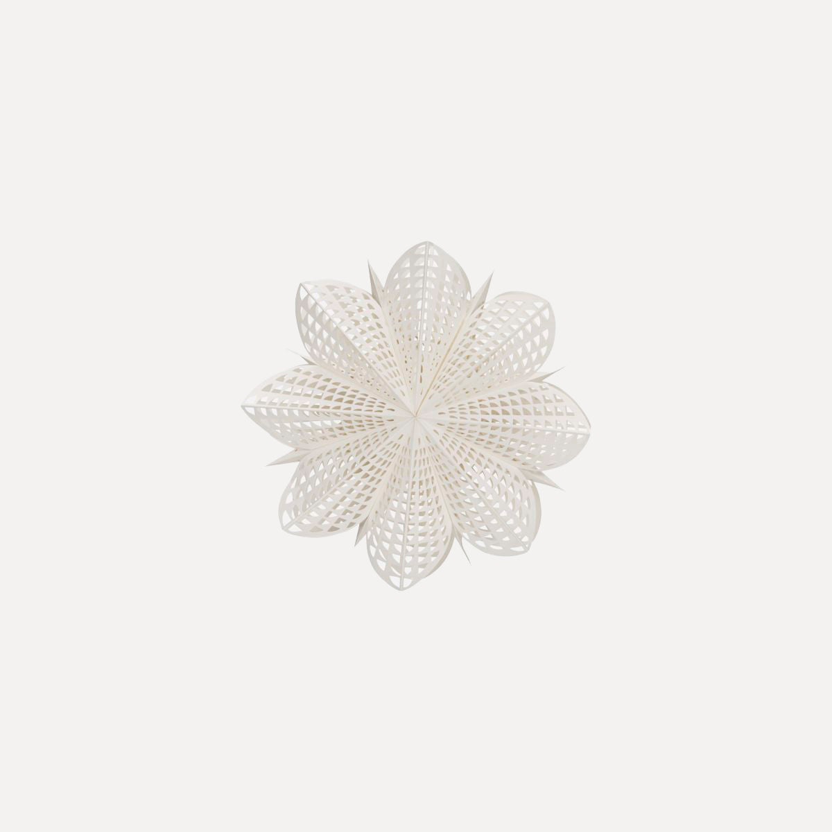 Papierstern Gint - weiß