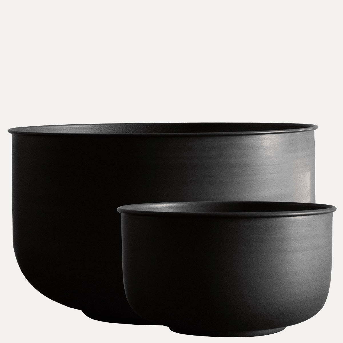 Pflanzschale Out Wide - schwarz