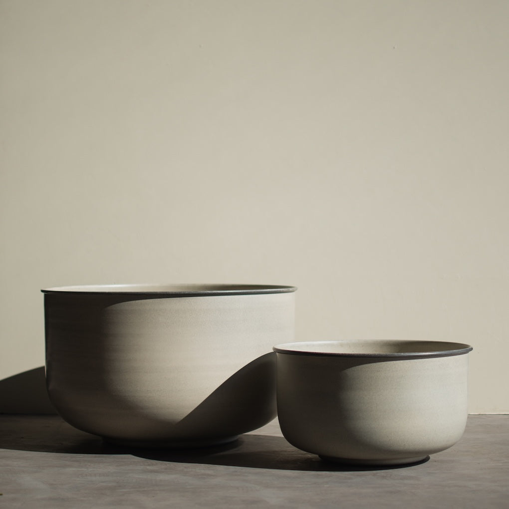 Pflanzschale Out Wide - beige