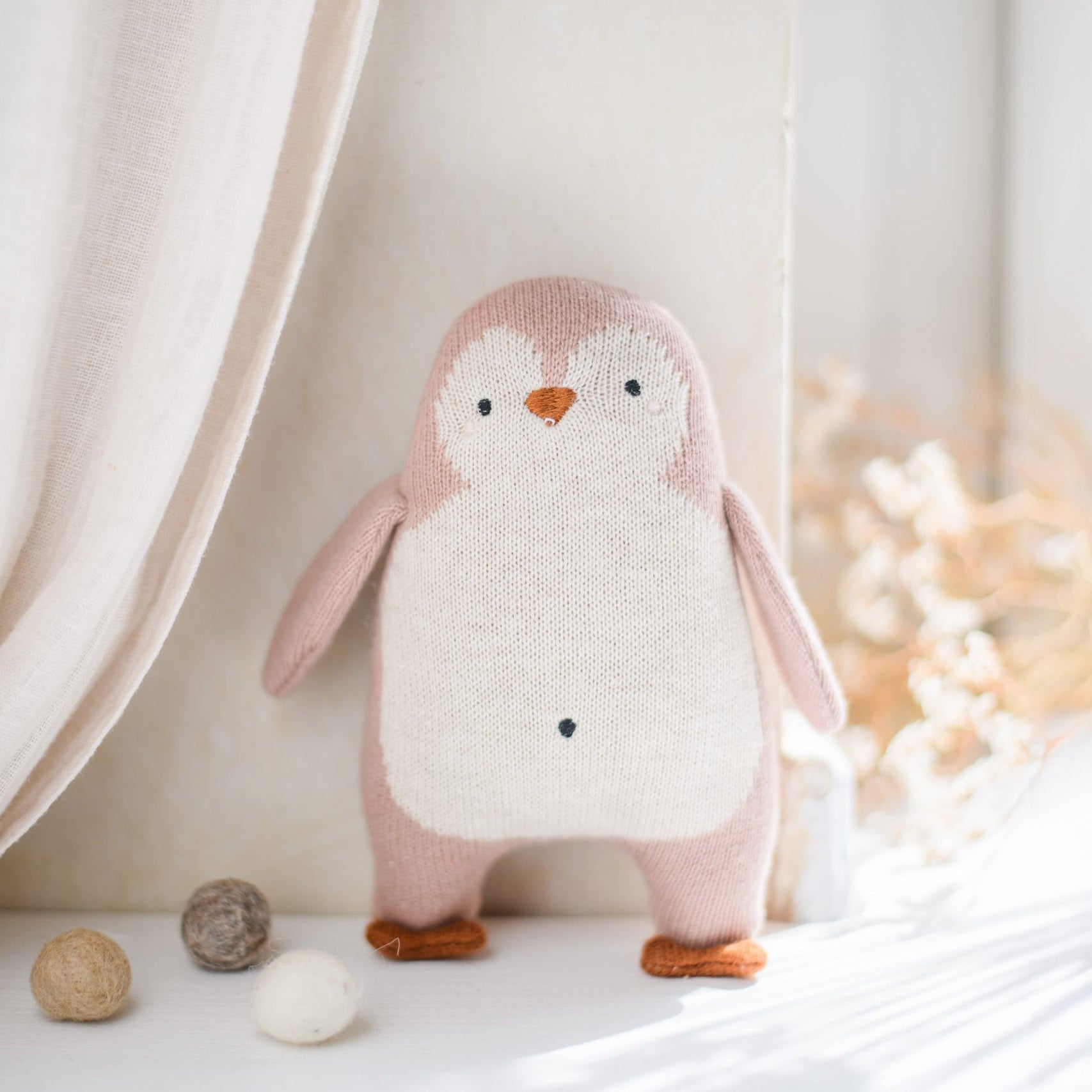 Babyrassel Pinguin - rosé