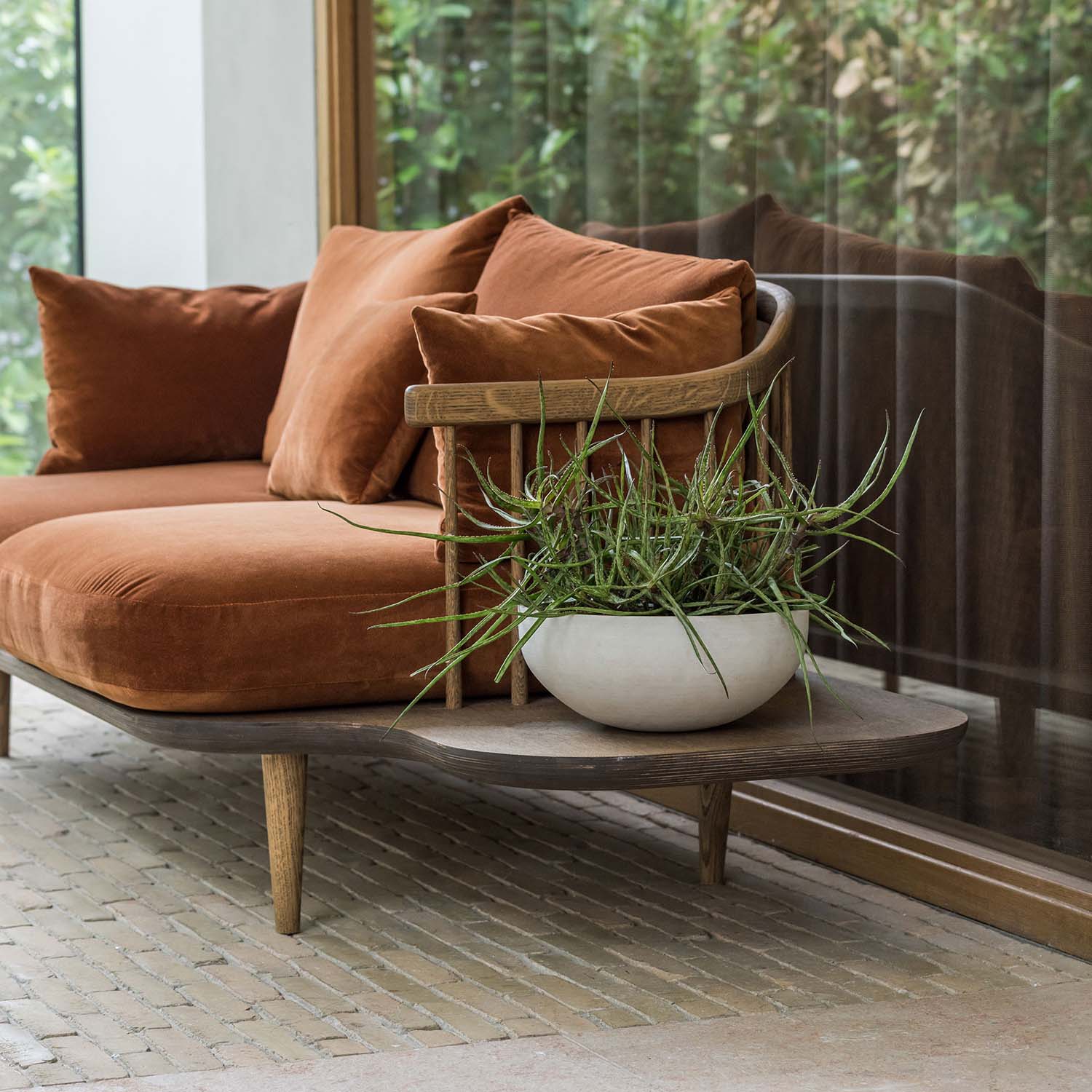 Pflanzschale Morgana - natural white