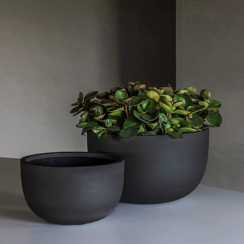 Pflanzschale Sunny - volcano black