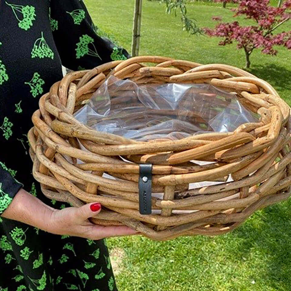 Rattan Schalen - rund