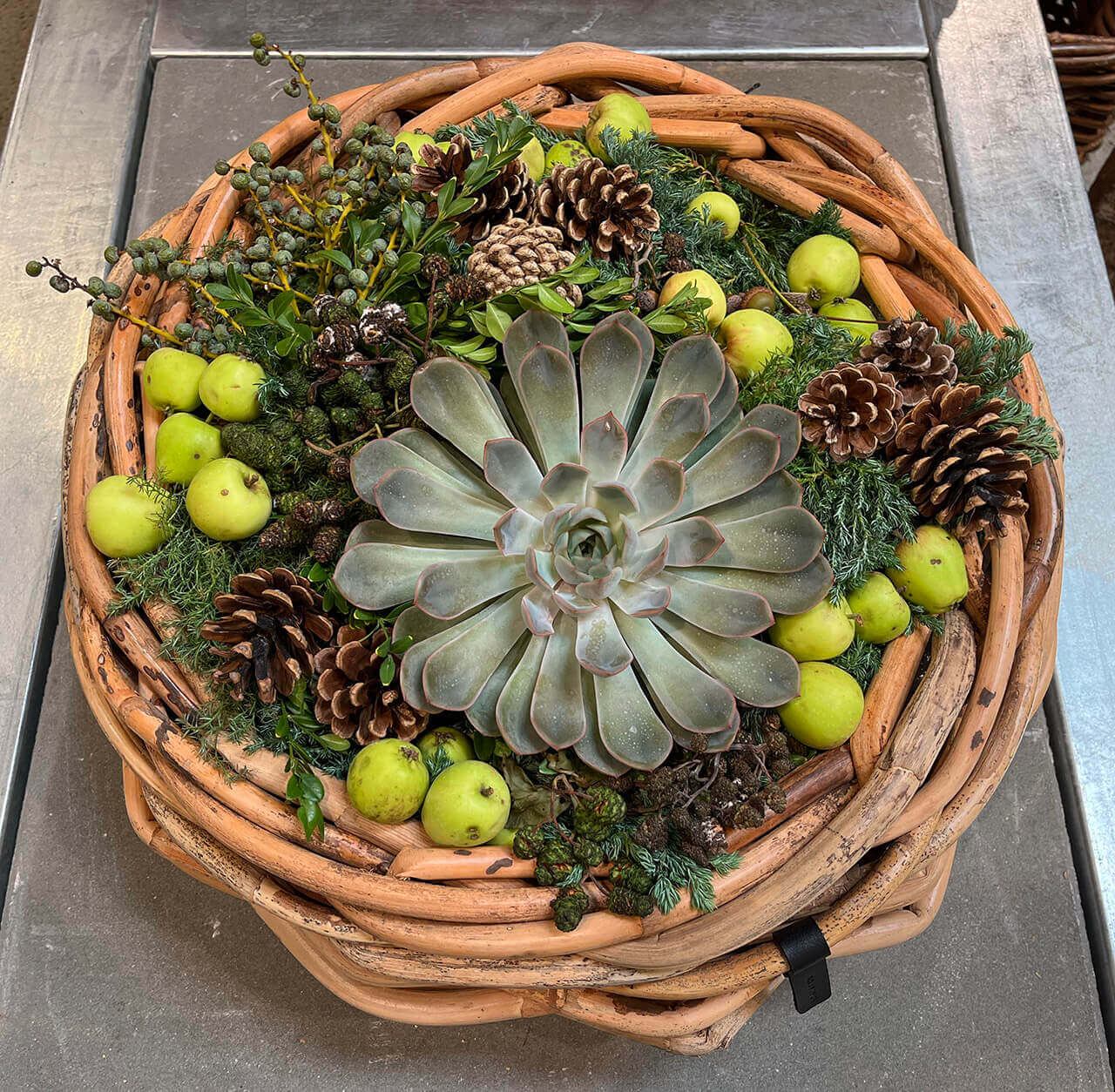 Rattan Schalen - rund