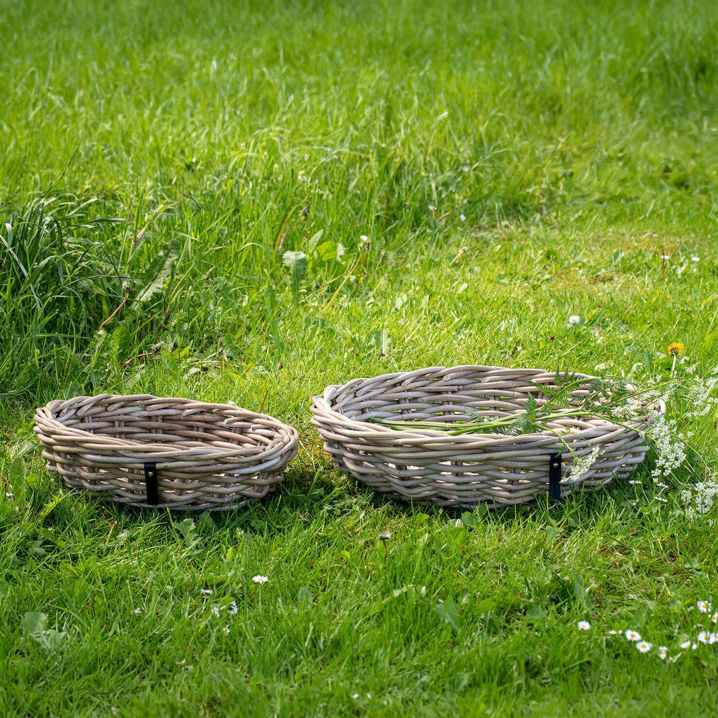 Rattan Schalen Kubu - rund
