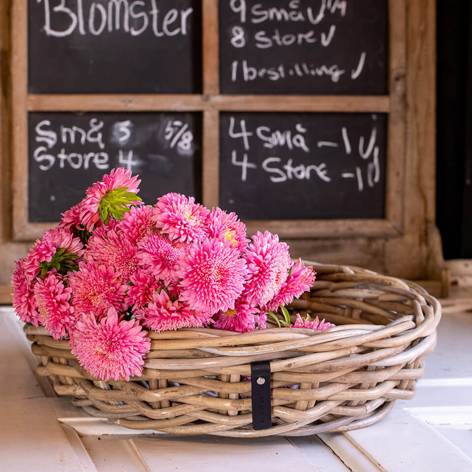 Rattan Schalen Kubu - rund