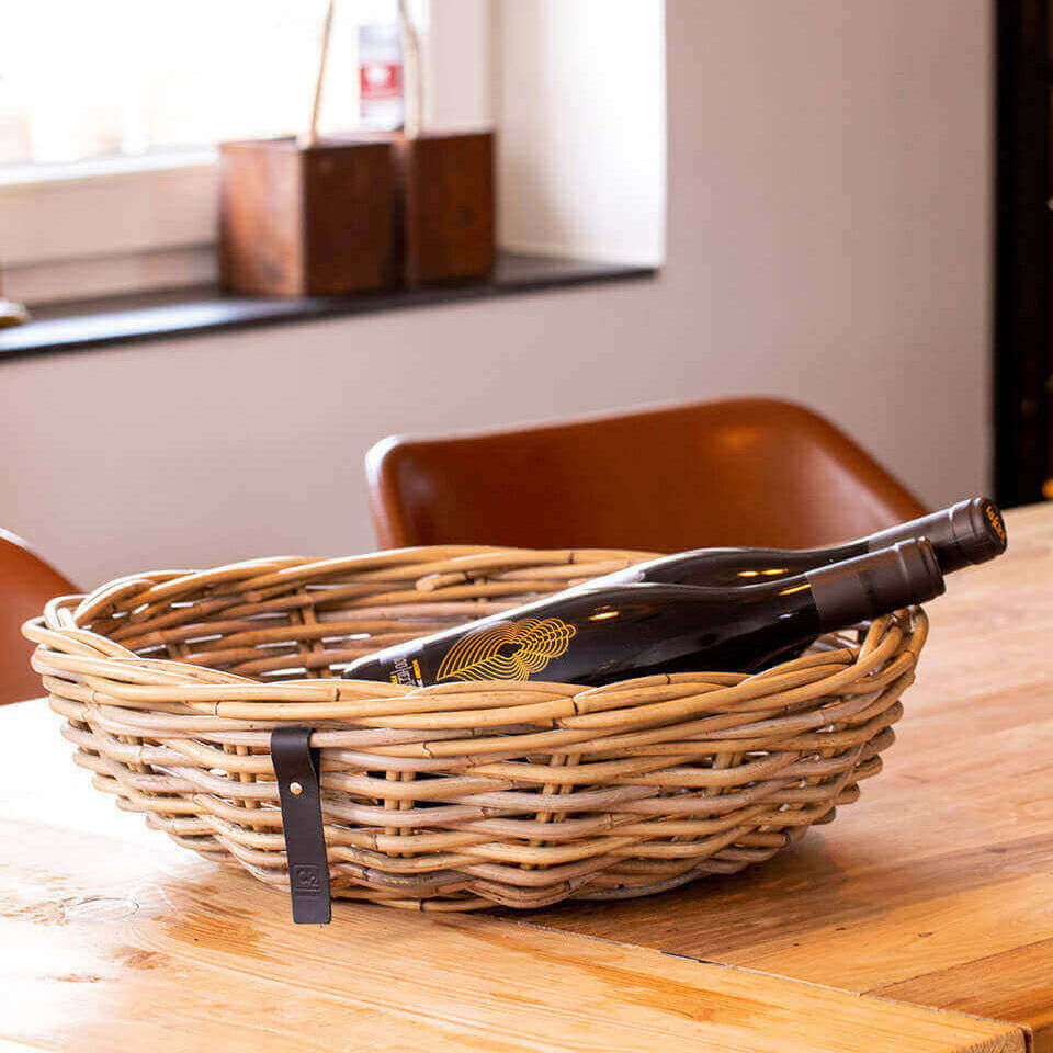 Rattan Schalen Kubu - rund