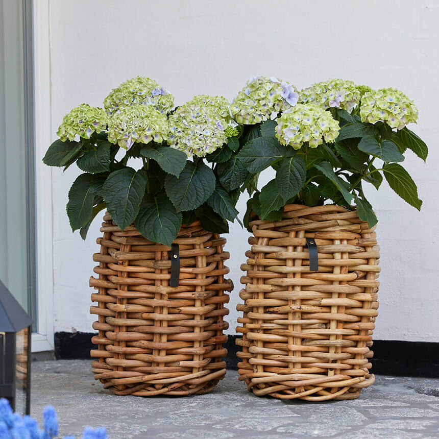 Rattan Korb rund mini - 32x40cm