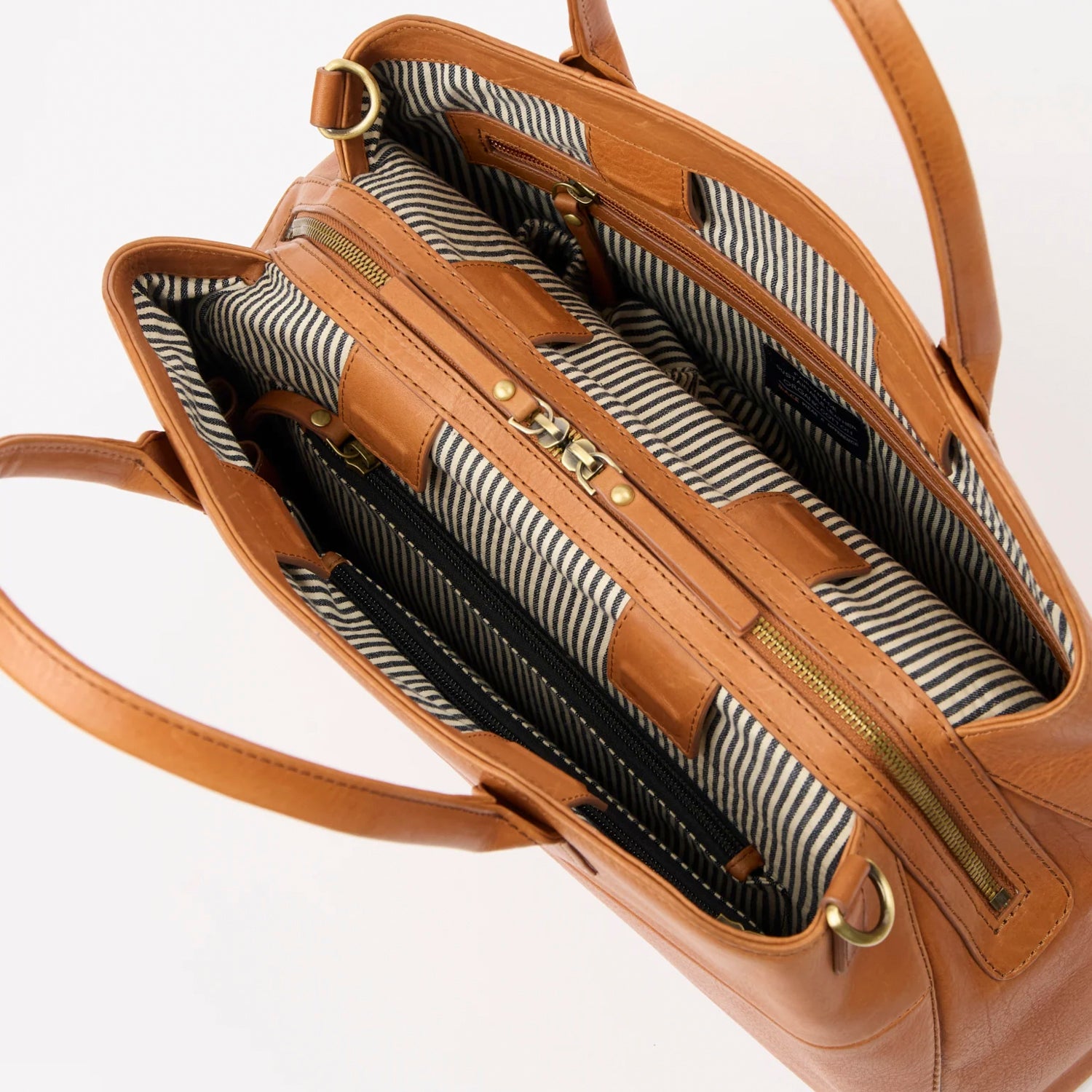 Rita Tasche - Leder Cognac mit 2 Straps